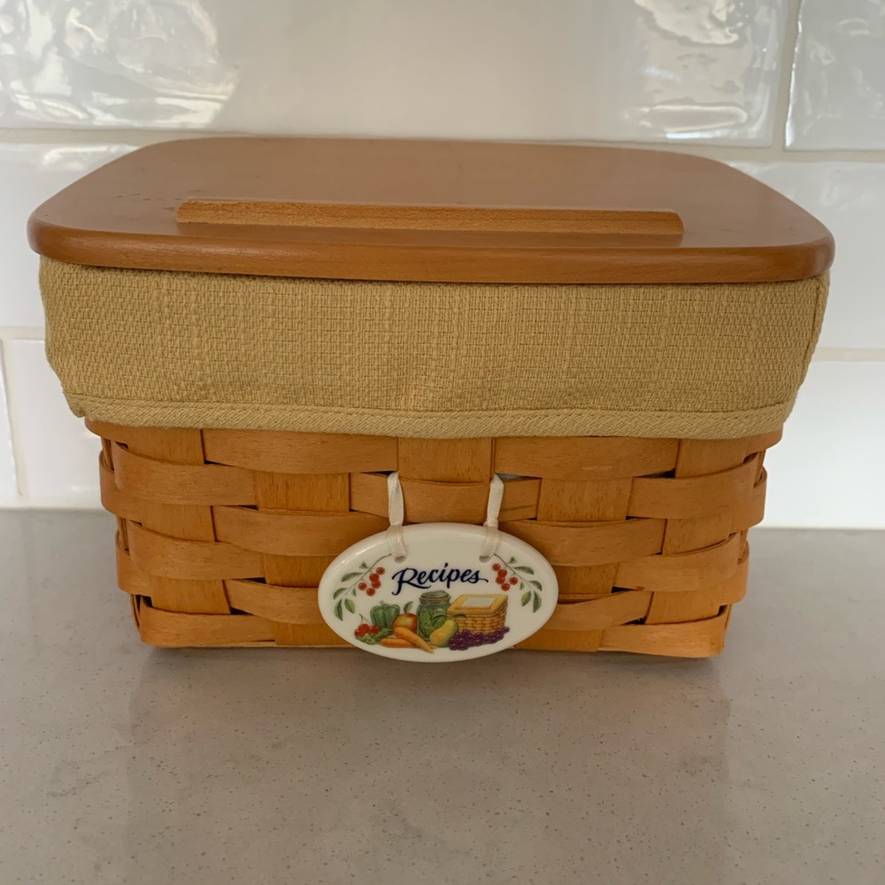 Longaberger Recipe Basket